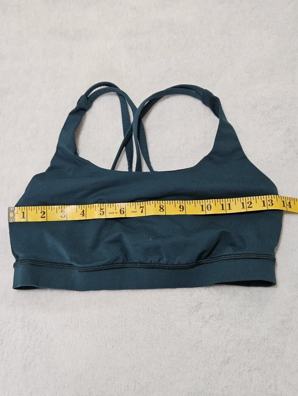 Lululemon Energy Bra Dark Forest Size 8 Athleisure Athletic